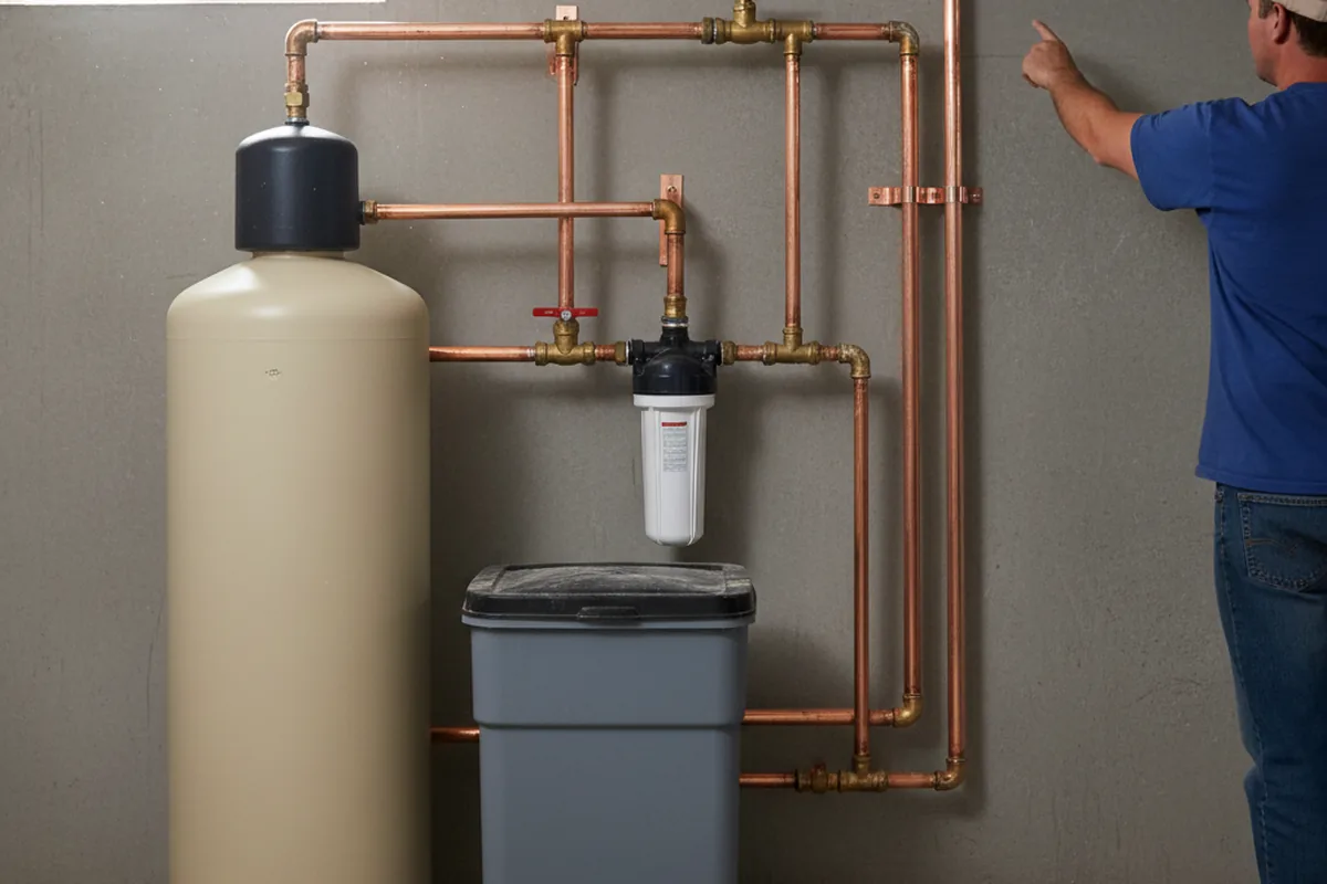 Whole-house water treatment system installed in Crete